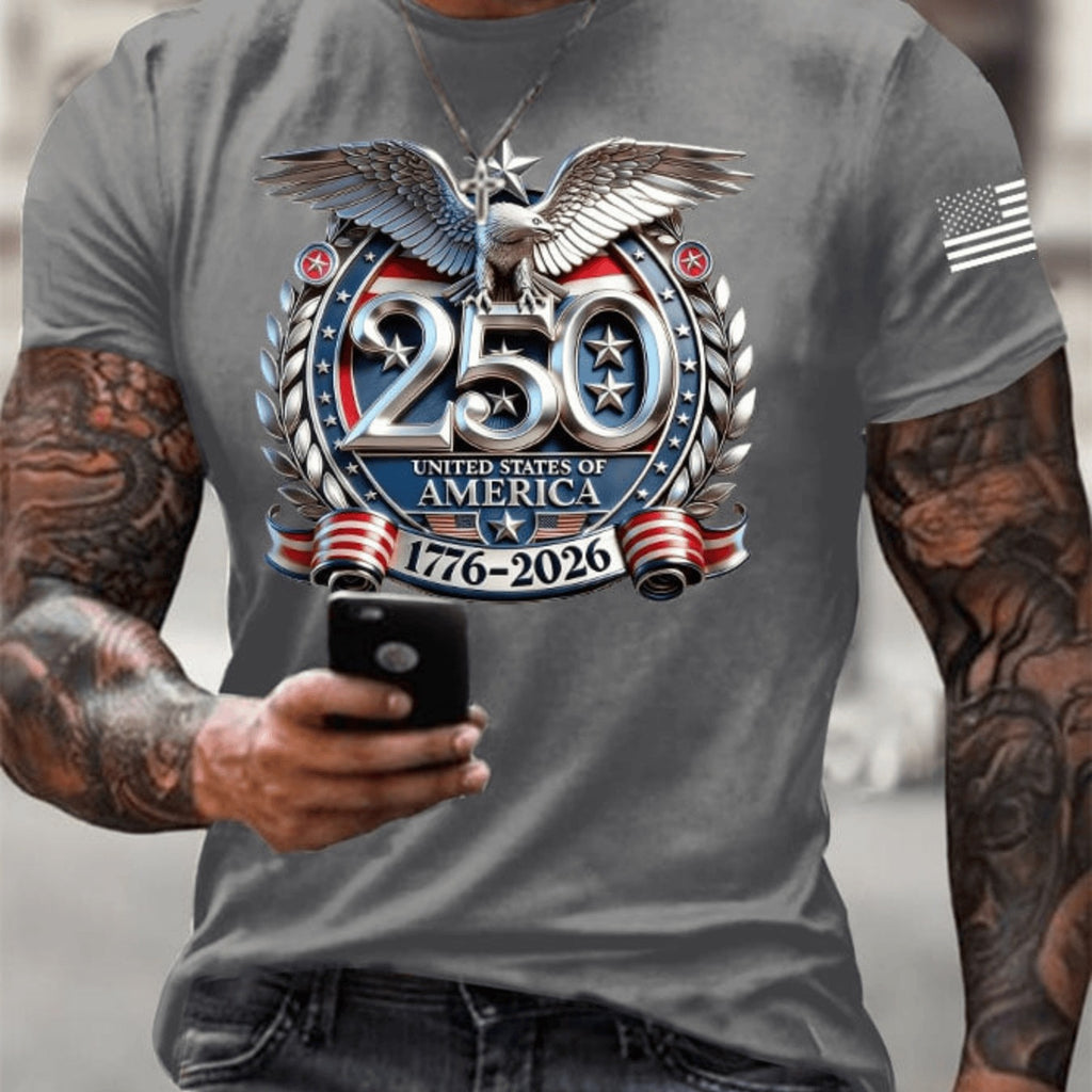 Deals New Mens Patriotic Abstract USA Flag Polo Shirt Brush Stroke Stars Stripes Short Sleeve Casual Tee