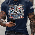 Deals New Mens Patriotic Abstract USA Flag Polo Shirt Brush Stroke Stars Stripes Short Sleeve Casual Tee